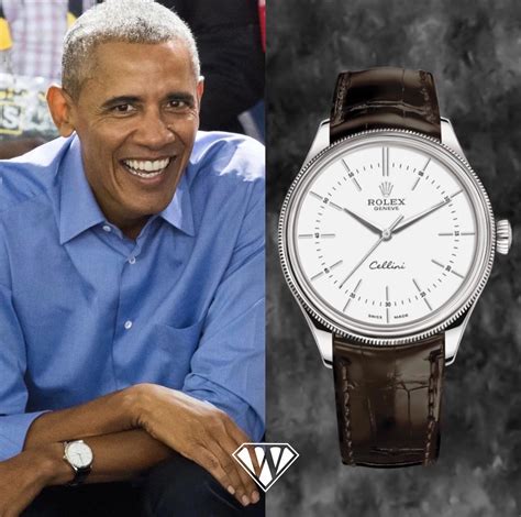 rolex cellini obama